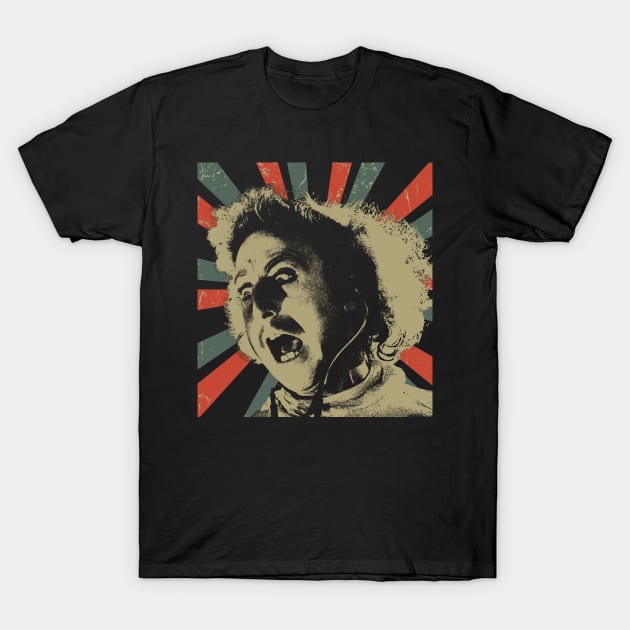 Gene Wilder || Vintage Art Design || SEDAGIVE T-Shirt by Setipixel